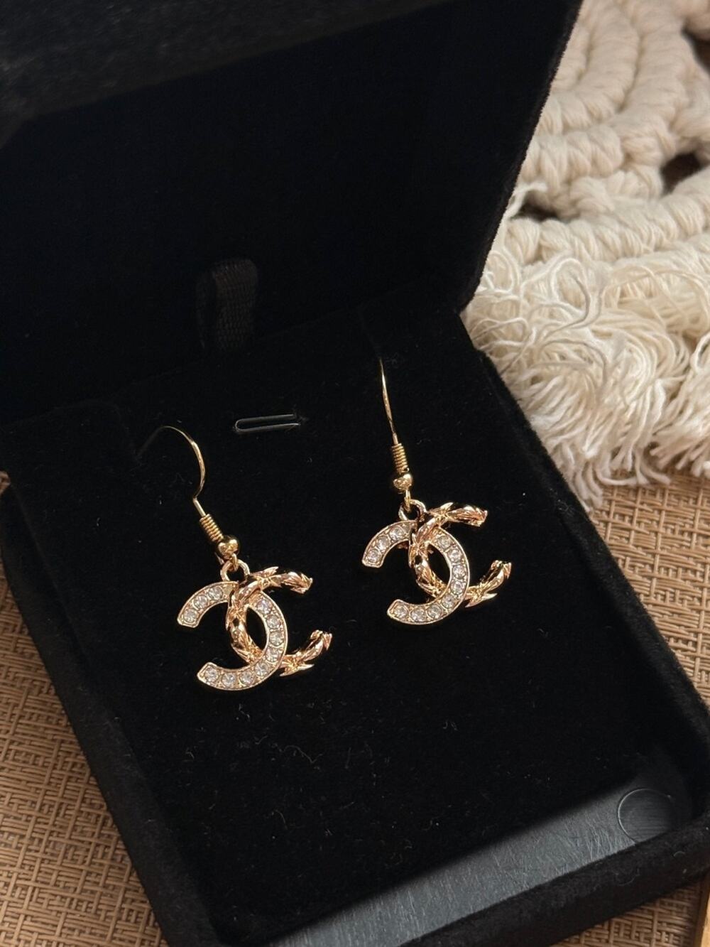 Vintage CC Logo Upcycled Earrings : BOGO Sale! ✨